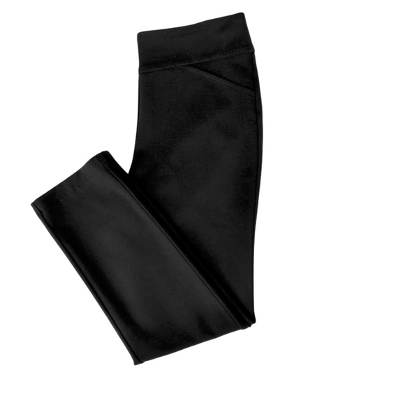 Charter Club Cambridge Slim Petite Black Slacks - Picture 1 of 4